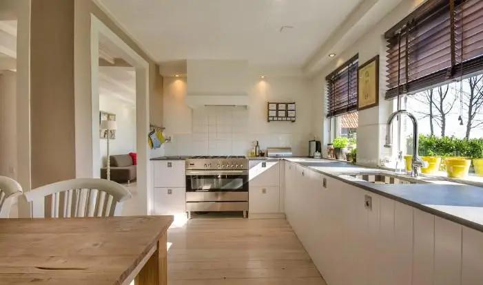 cocina nordica blanca 