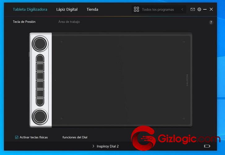 Huion Inspiroy Dial 2 Software Driver