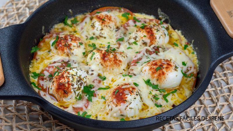 receta huevos turcos