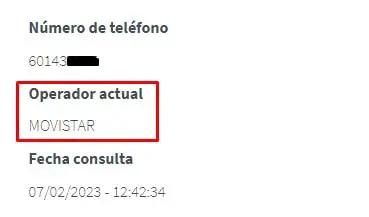 saber compañia telefónica de número con CNMC en españa