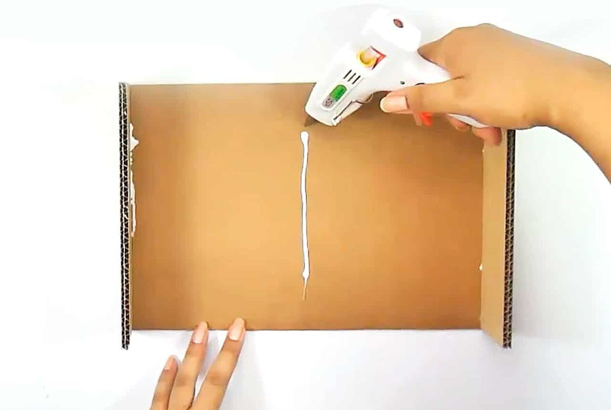 Organizador con caja de zapatos