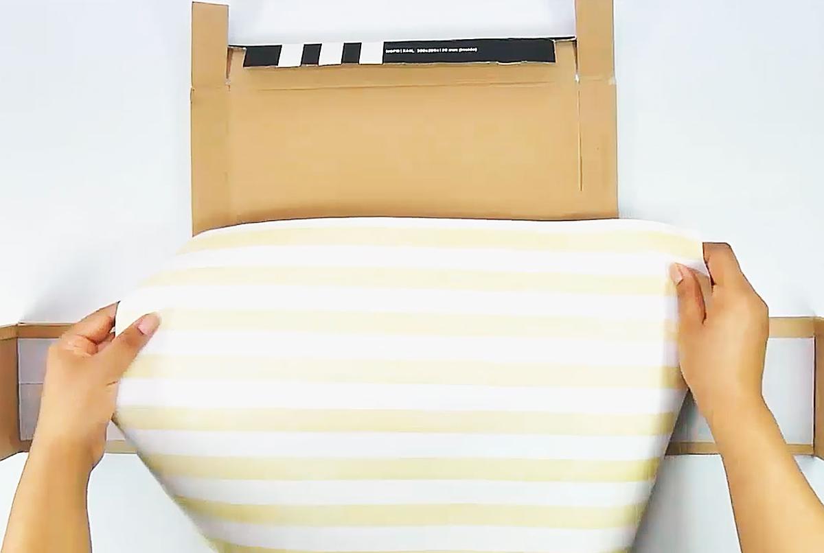 Organizador con caja de zapatos