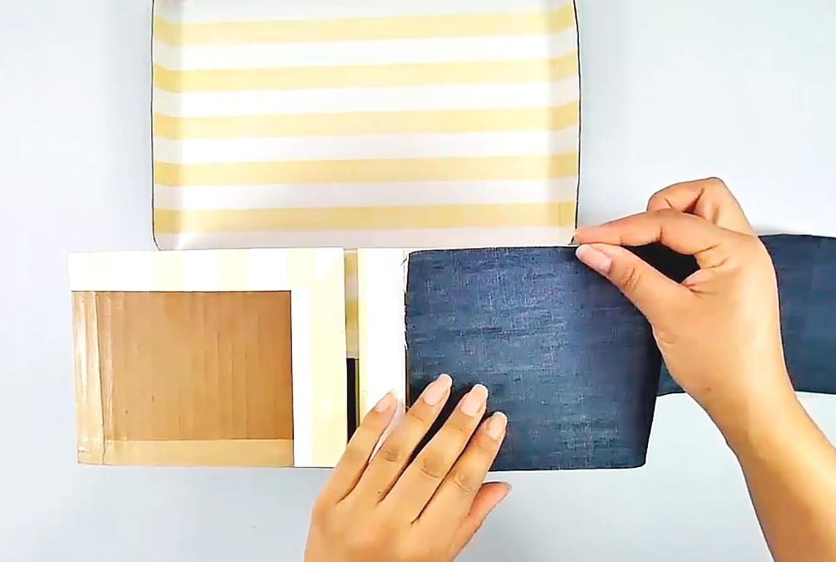 Organizador con caja de zapatos