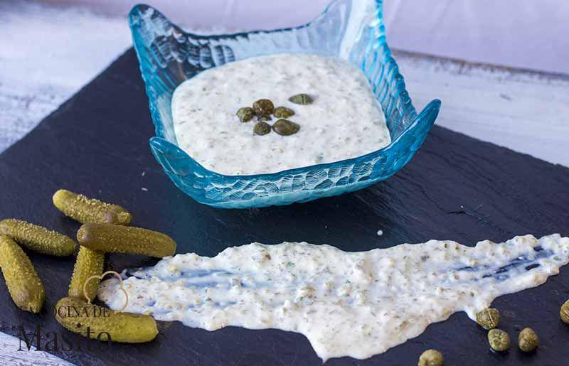 Receta de salsa tártara del blog La cocina de Masito