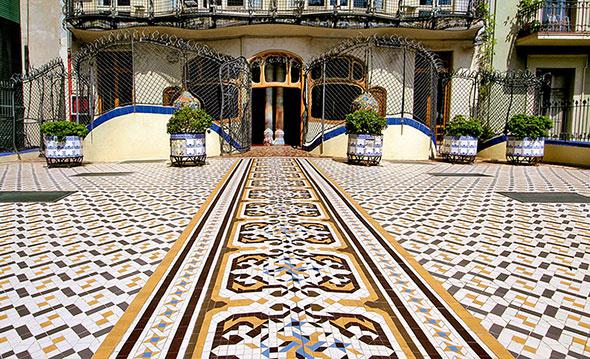 Mosaicos de Barcelona azulejos