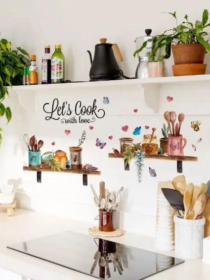 decoracion pared cocina moderna