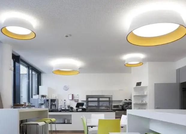 iluminación para cocinas techos