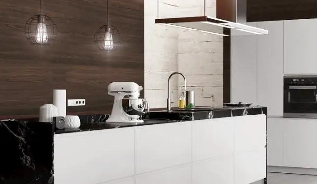 lampara colgante cocina