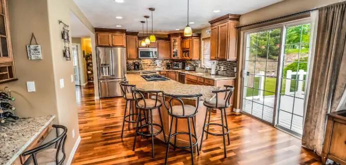 lamparas colgantes barra cocina