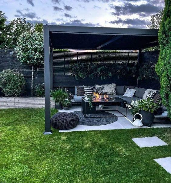 Pérgolas para jardín trasero