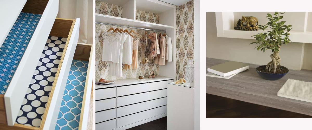 Decorar muebles con papel autoadhesivo