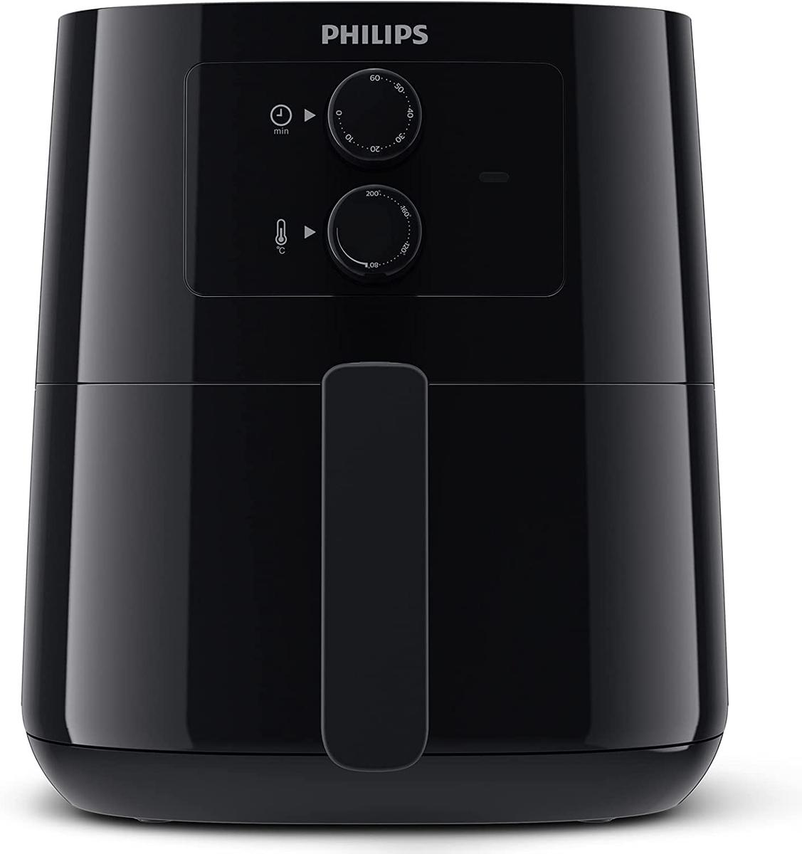 Función especial Temporizador Dimensiones del producto 9P. x 11W x 15H centímetros Color Negro Capacidad 4.1 Litros Peso del producto 4.5 Kilogramos Marca Philips Domestic Appliances Nombre del modelo Philips Essential Airfryer