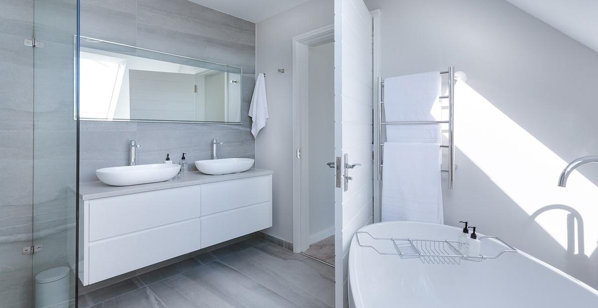 mueble de baño minimalista