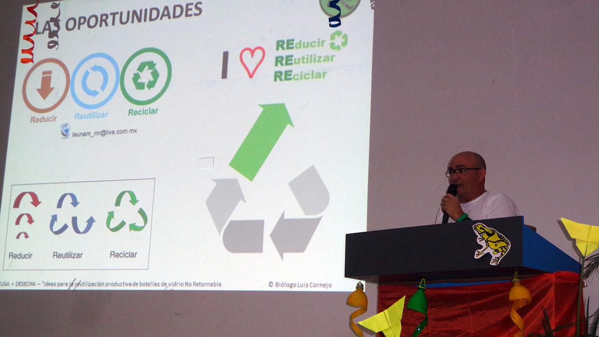 evento en donde se habla del reciclaje de materiales
