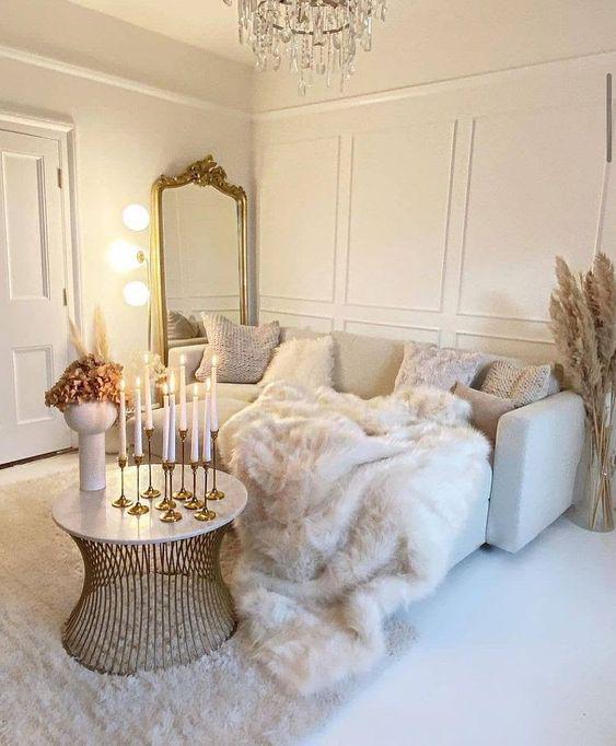 Salas en colores neutrales