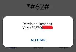codigo conocer desvio llamadas