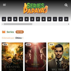 webs para ver series gratis en papayaseries.net