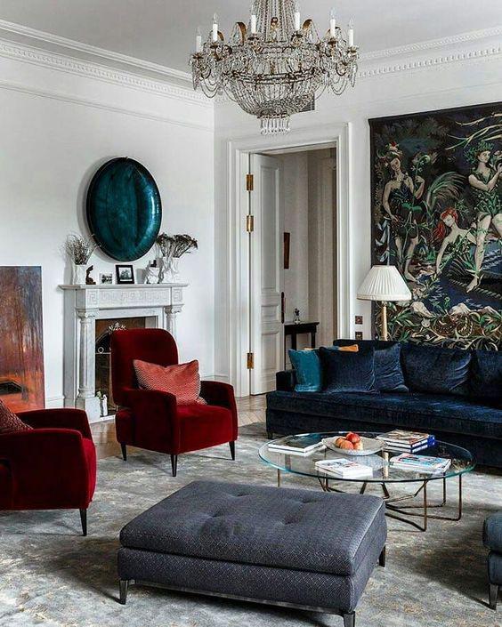 Combinación de colores contrastantes