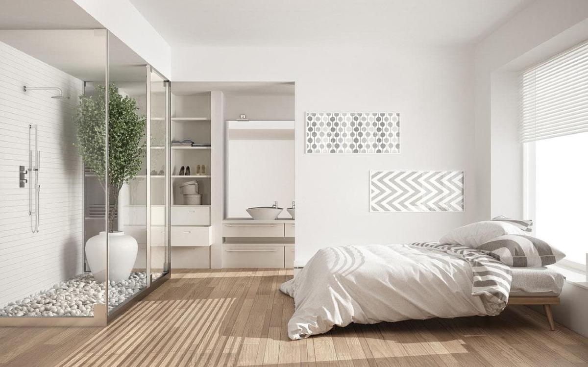 Baños integrados en los dormitorios: ideas de integración 3