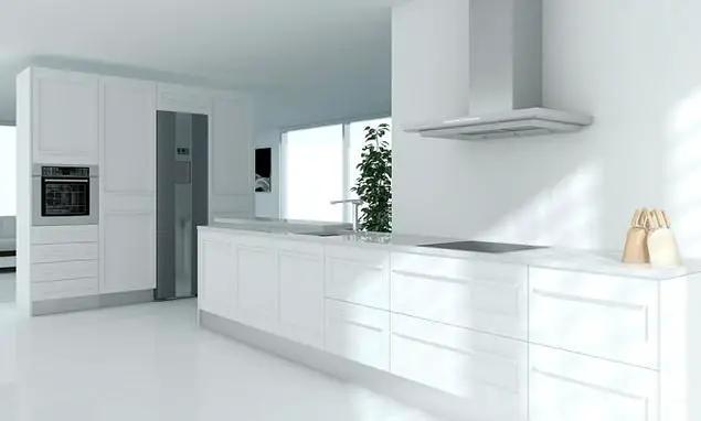 diseños de cocinas integrales modernas grandes