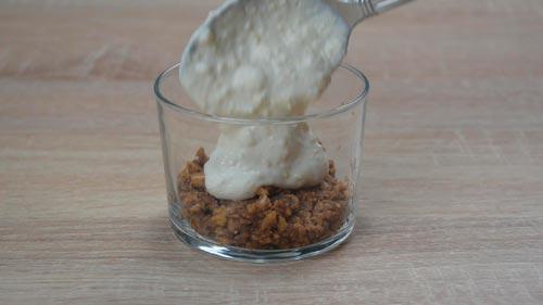 montar tiramisú fácil en vasitos saludable