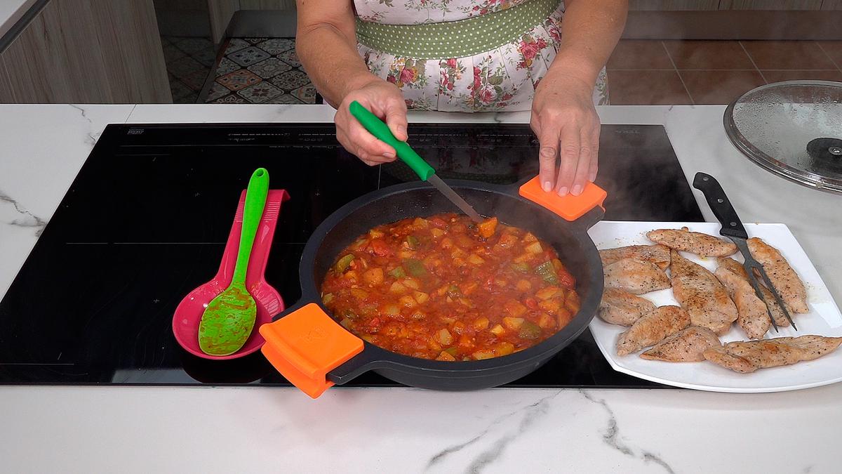 PECHUGA DE POLLO EN SALSA CON PATATAS - Loli Domínguez - Foto 9