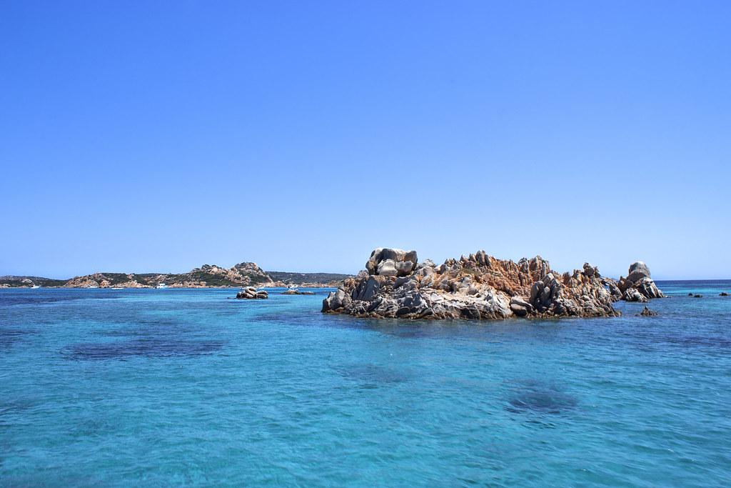 Piscinas naturales en archipielago la Magdalena