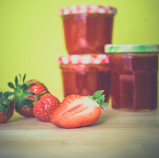 mermelada de fresa casera