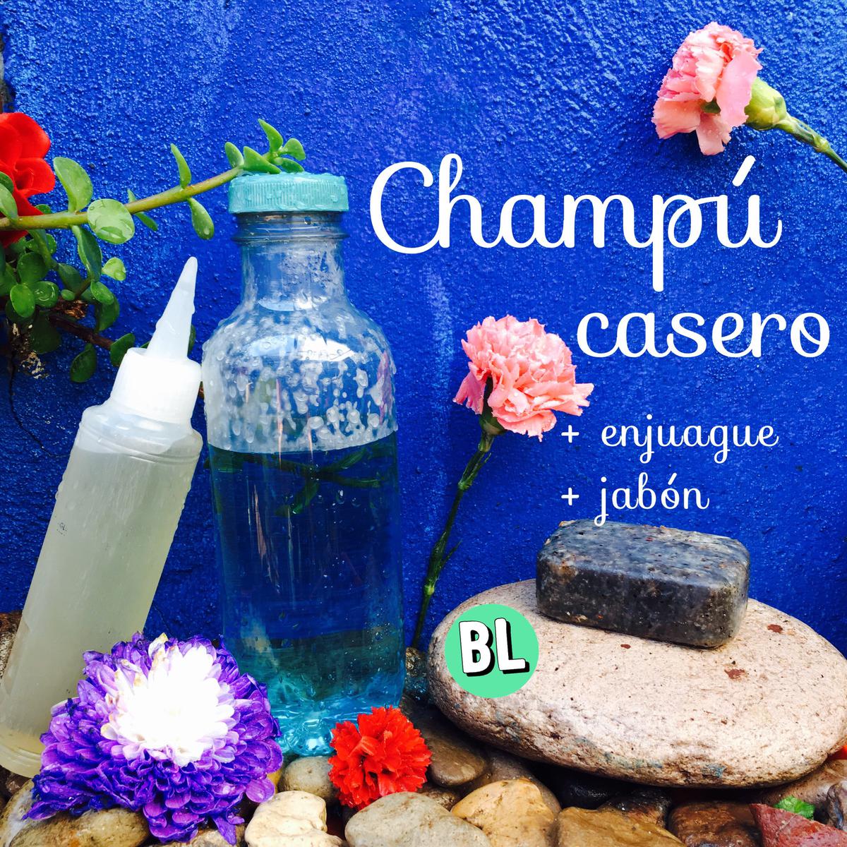 Champú casero y natural