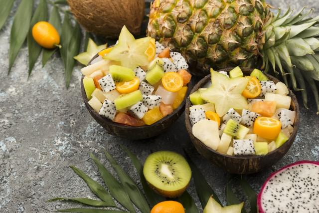 Macedonia de Fruta Tropical