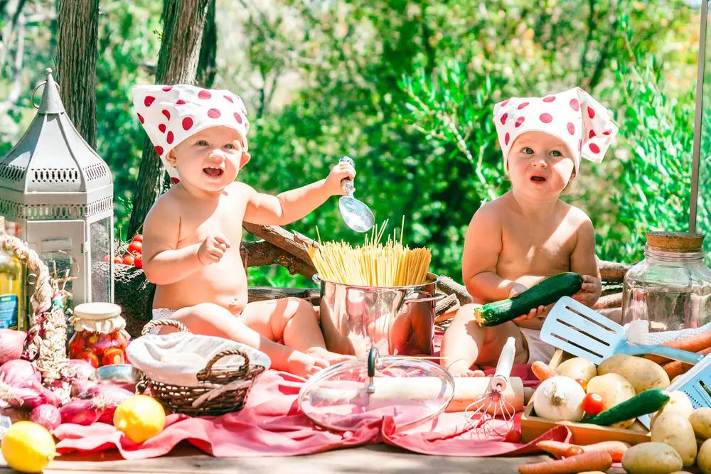 Beneficios de los juegos de cocina para niños