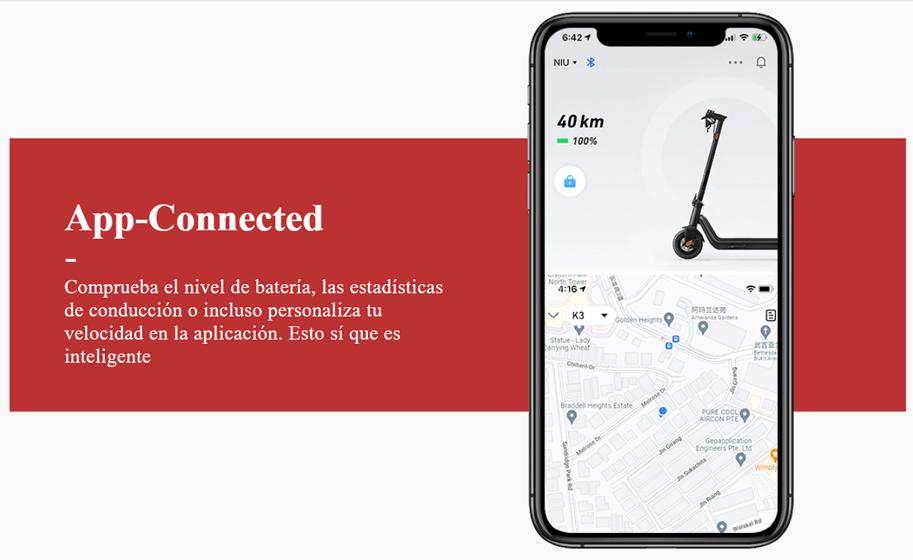 Niu KQi3 Sport - Aplicación
