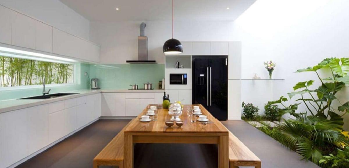 Jardín en la cocina