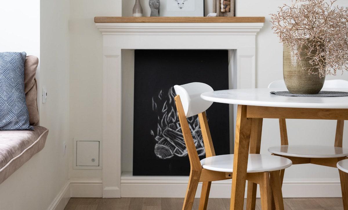 Comedor con mesa redonda