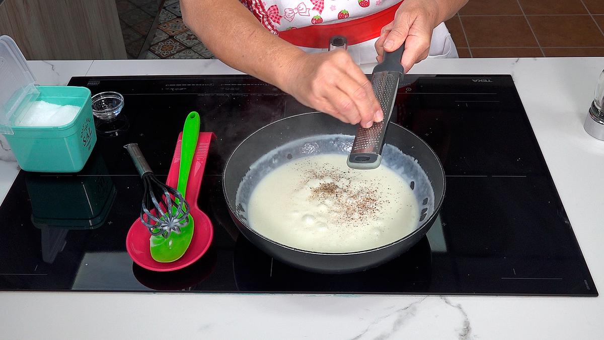 HOJALDRE CON BERENJENAS, SALMÓN Y BECHAMEL - Loli Domínguez - Foto 12