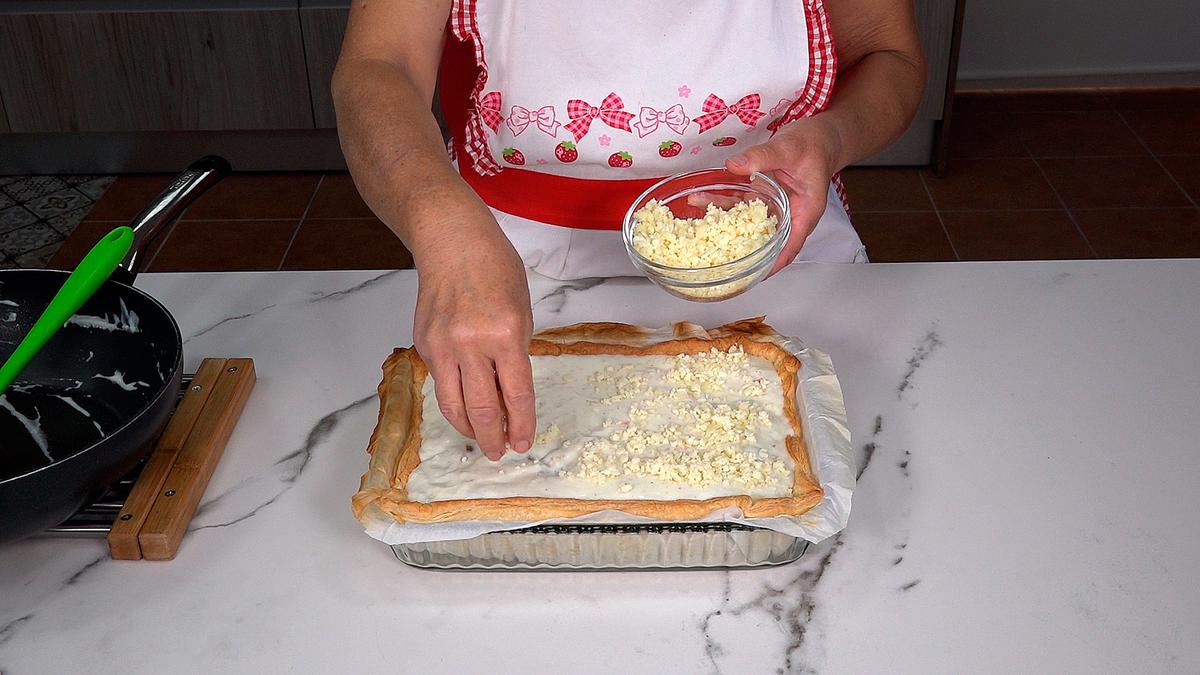 HOJALDRE CON BERENJENAS, SALMÓN Y BECHAMEL - Loli Domínguez - Foto 16