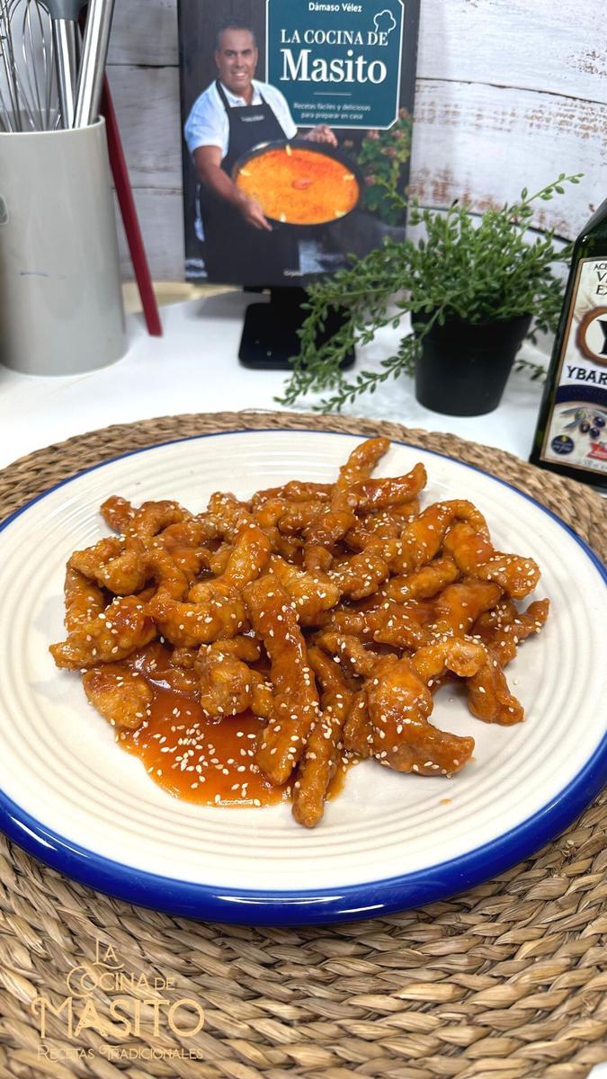 Cerdo con salsa agridulce la cocina de Masito