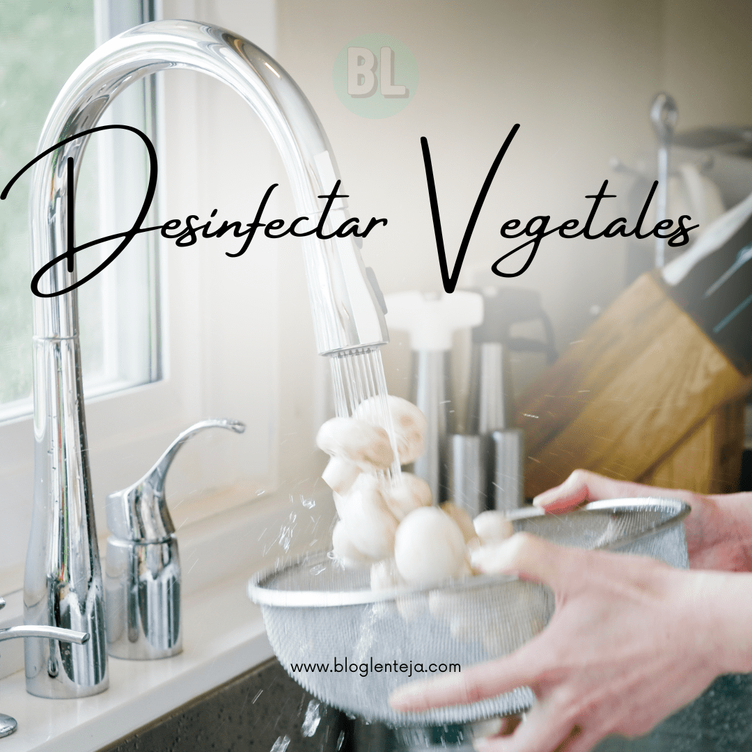 Desinfectar vegetales