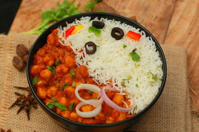 salsa africana con arroz