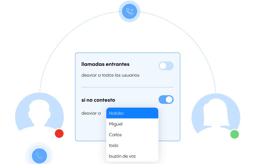 Rinkel - Desvío de llamadas