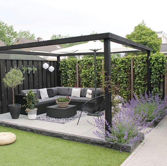 Pergolas para jardines pequeños