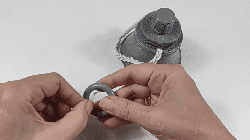 armo el farol con el cordon