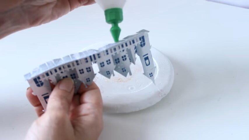 cola blanca casas telgopor base