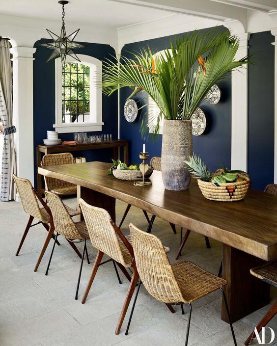 Comedores modernos de madera