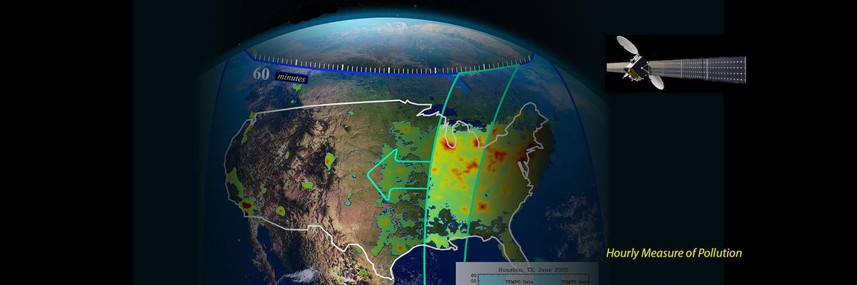 TEMPO, medición de la contaminación del aire