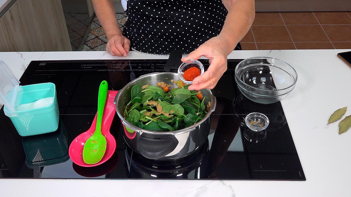 GARBANZOS CON VERDURAS, SALUDABLE Y RIQUÍSIMO - Loli Domínguez - Foto 6