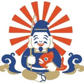 Ebisu, el dios de la buena fortuna