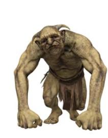 Los trolls eran seres malignos y peligrosos que vivían en cuevas oscuras y cavernas