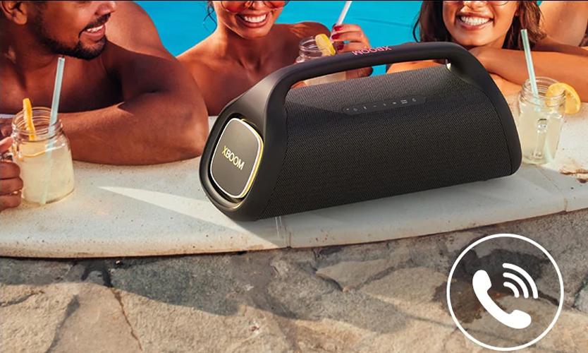 LG XBOOM Go XG9QBK - Función de altavoz del teléfono