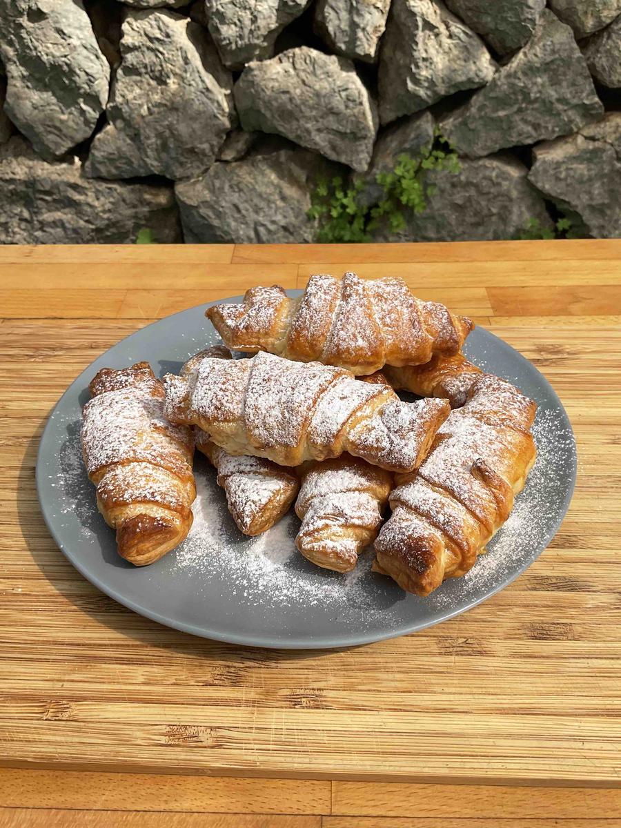 CROISANTS RÁPIDOS de Chocolate 🍫 Freidora de Aire